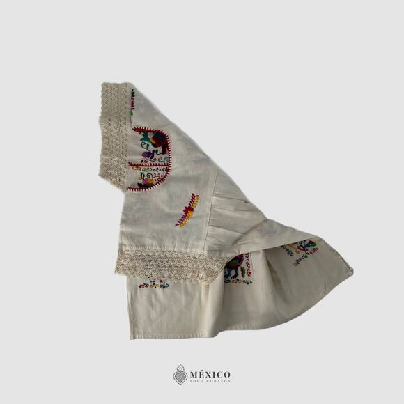 Mexican Hand embroidered bluse  Size L - Picture 10 of 14